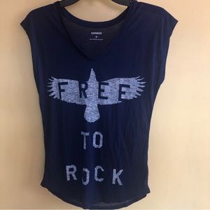 Express shirt size XS Navy